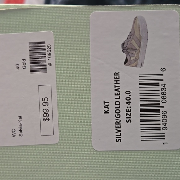 Salvia Women's Sneakers Style Kat Size 40 or 9.5/10 - Picture 8 of 8